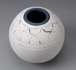 Spherical Vase Stoneware Dry Glaze Pale Blue 15cm: SV 1-7 $135